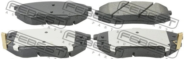 FEBEST 2015 Hyundai ix35 Pad Kit Disc Brake Front Kit 1201-IX35F