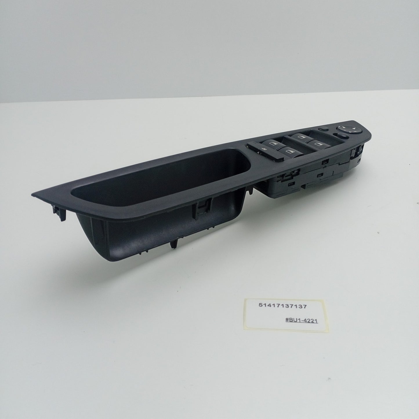 2008-2014 BMW X6 Front Door Window Switch Panel 51417137137