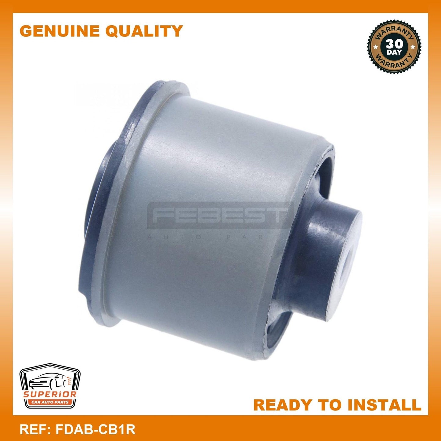 Febest Rear Crossmember Bushing FDAB-CB1R