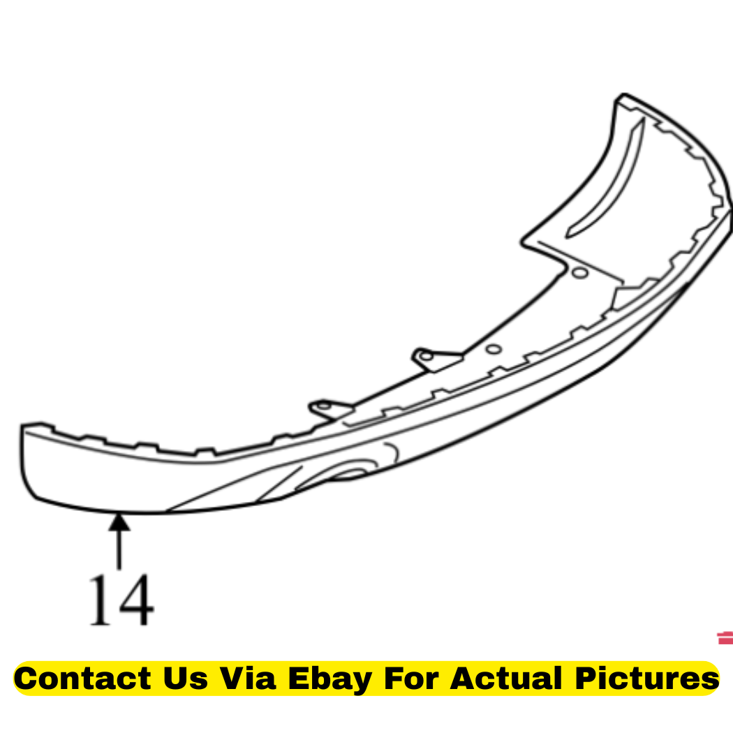 2013 Audi Q5 Rear Bumper Valance Panel Used OEM 8R0807434QGRU
