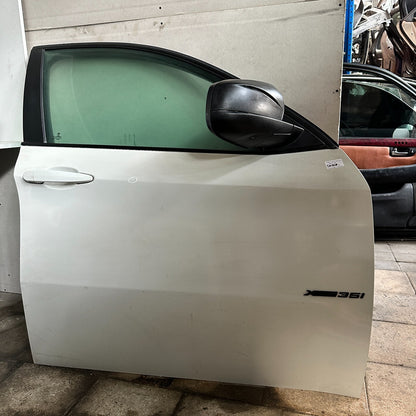 2012 BMW X6 Front Right Green Door Glass Used OEM 51337289092