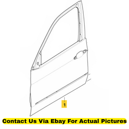 2012 BMW X6 Front Left Door Used OEM 41517198159
