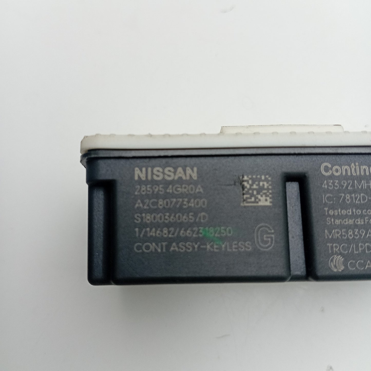 2017-2022 Infiniti Q60 Keyless Controller Assembly 285954GR0A