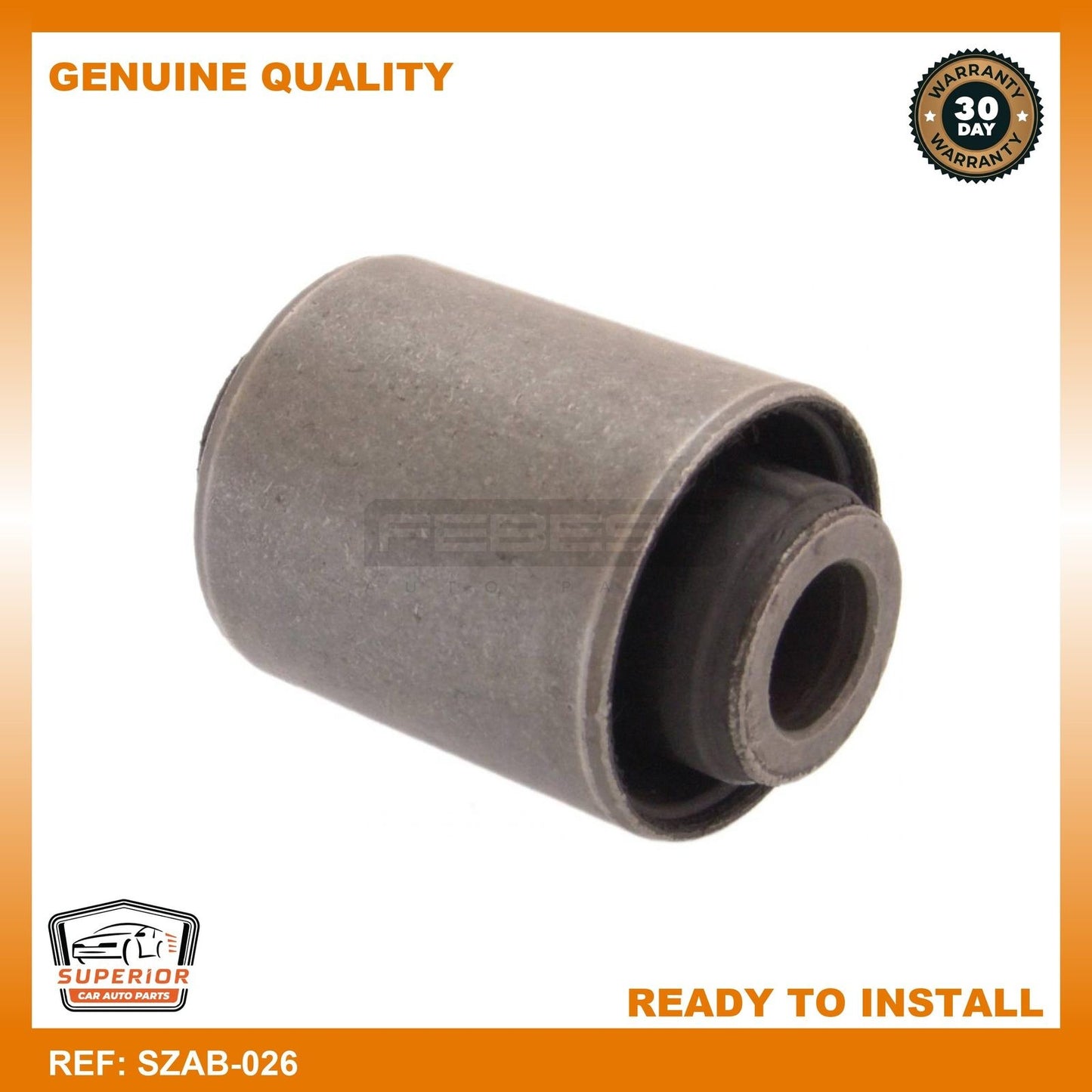 Febest 2006-2014 Suzuki Grand Vitara Bushing Rear Transverse Arm SZAB-026
