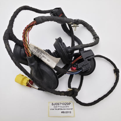 2007-2014 Audi TTS Front Left Door Wiring Harness 8J0971029P