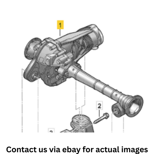 2007 Audi Q7 Front Axle Differential Used OEM 0AA409508Q