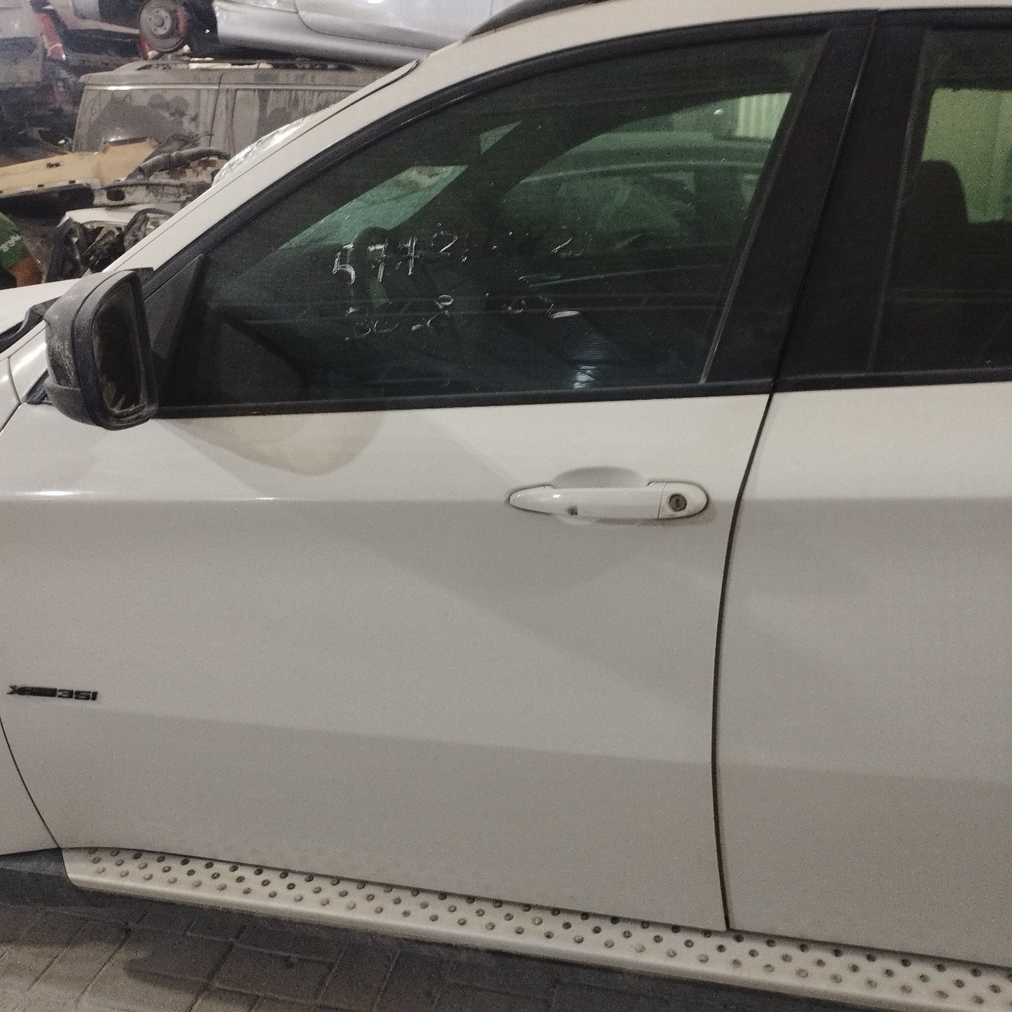 2012 BMW X6 Front Left Outside Door Handle Base Used OEM 51217193263