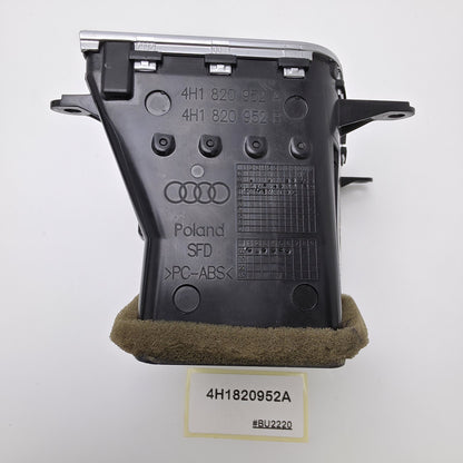 2010-2018 Audi S8 Dashboard Vent Center/Right Passenger Side 4H1820952A