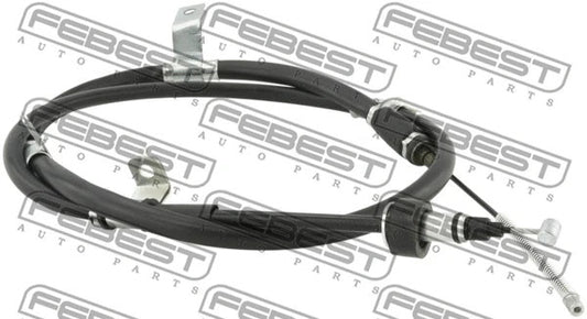 FEBEST 2010-2014 Kia Sportage Parking Brake Cable 12100-IX35RH