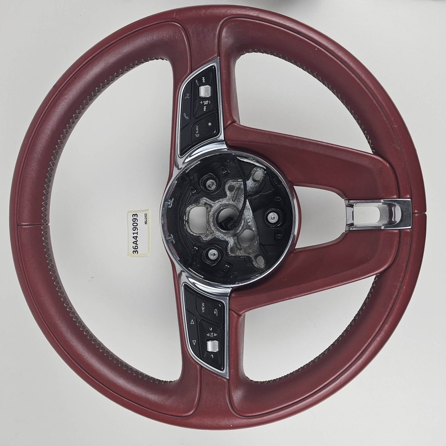 2016-2022 Bentley Bentayga Leather Steering Wheel w/Controls 36A419093