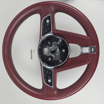 2016-2022 Bentley Bentayga Leather Steering Wheel w/Controls 36A419093