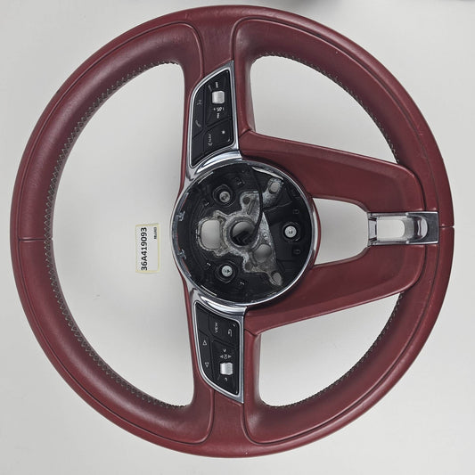 2016-2022 Bentley Bentayga Leather Steering Wheel w/Controls 36A419093