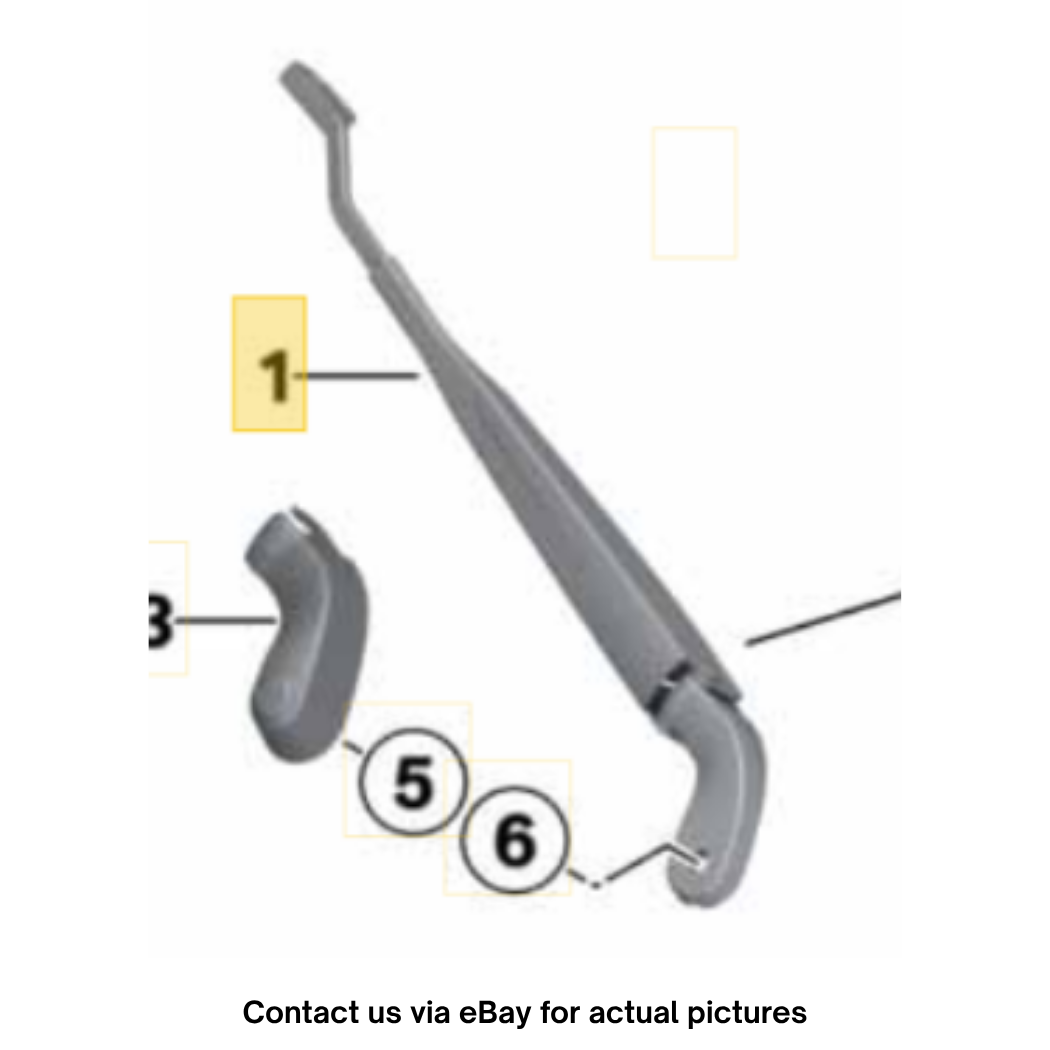 2012 Mini Cooper Front Wiper Arm Used OEM 61619449970