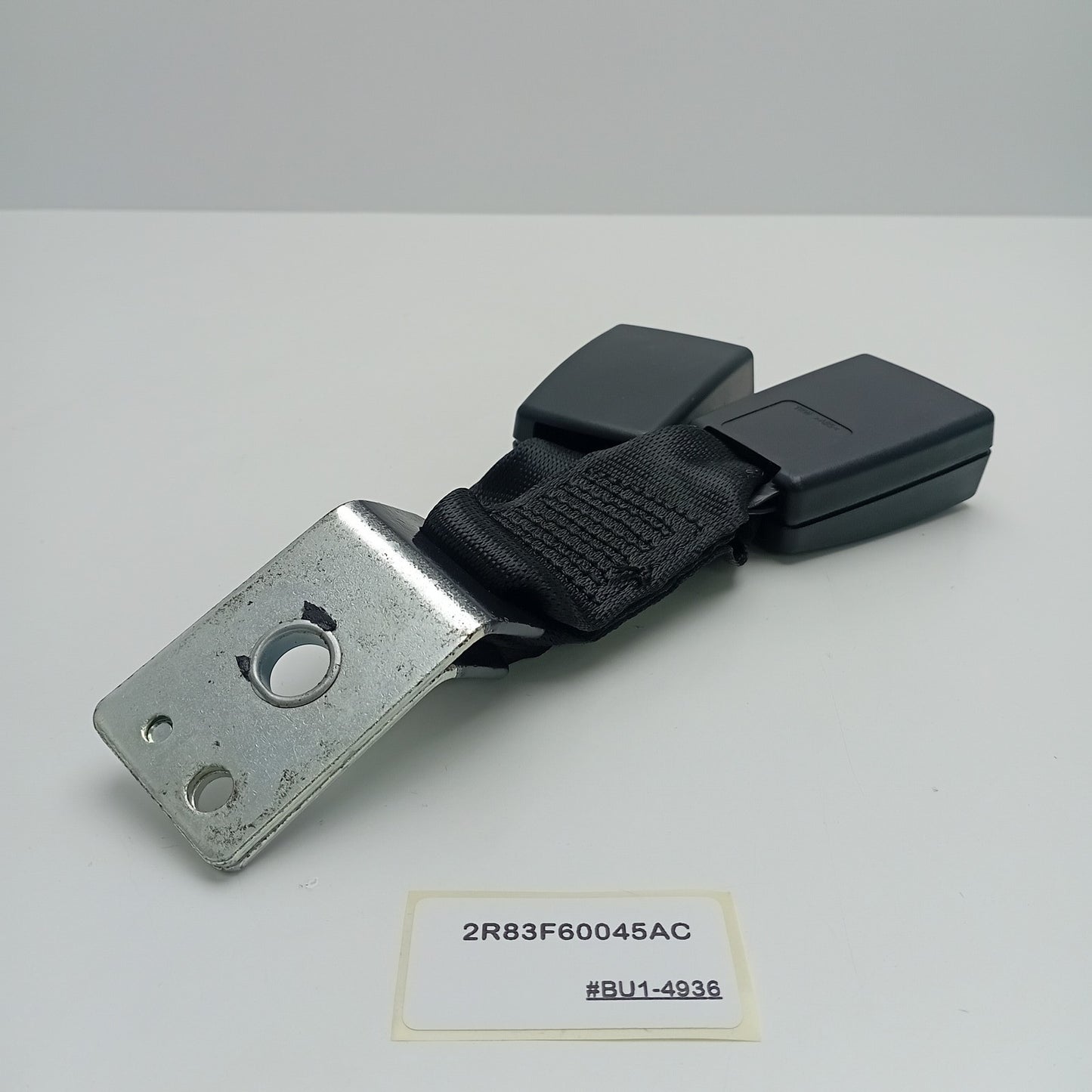 2009-2012 Jaguar XF Rear Left Side & Center Seat Belt Buckle Set 2R83F60045AC