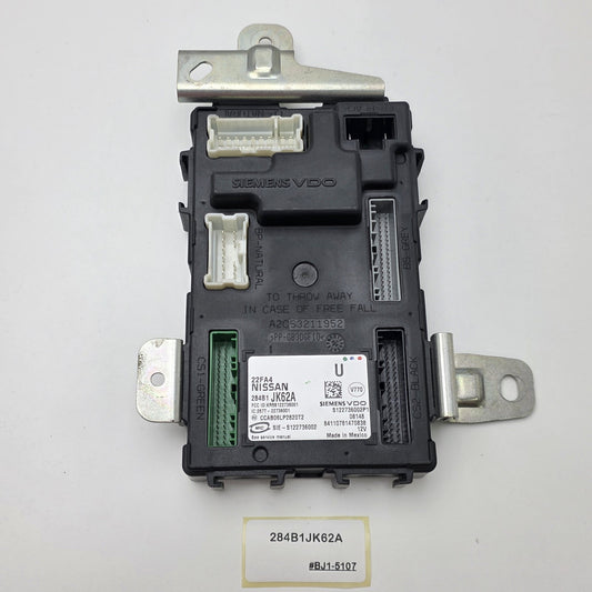 2007-2009 Infiniti G37 Controller Assembly - BCM 284B1JK62A