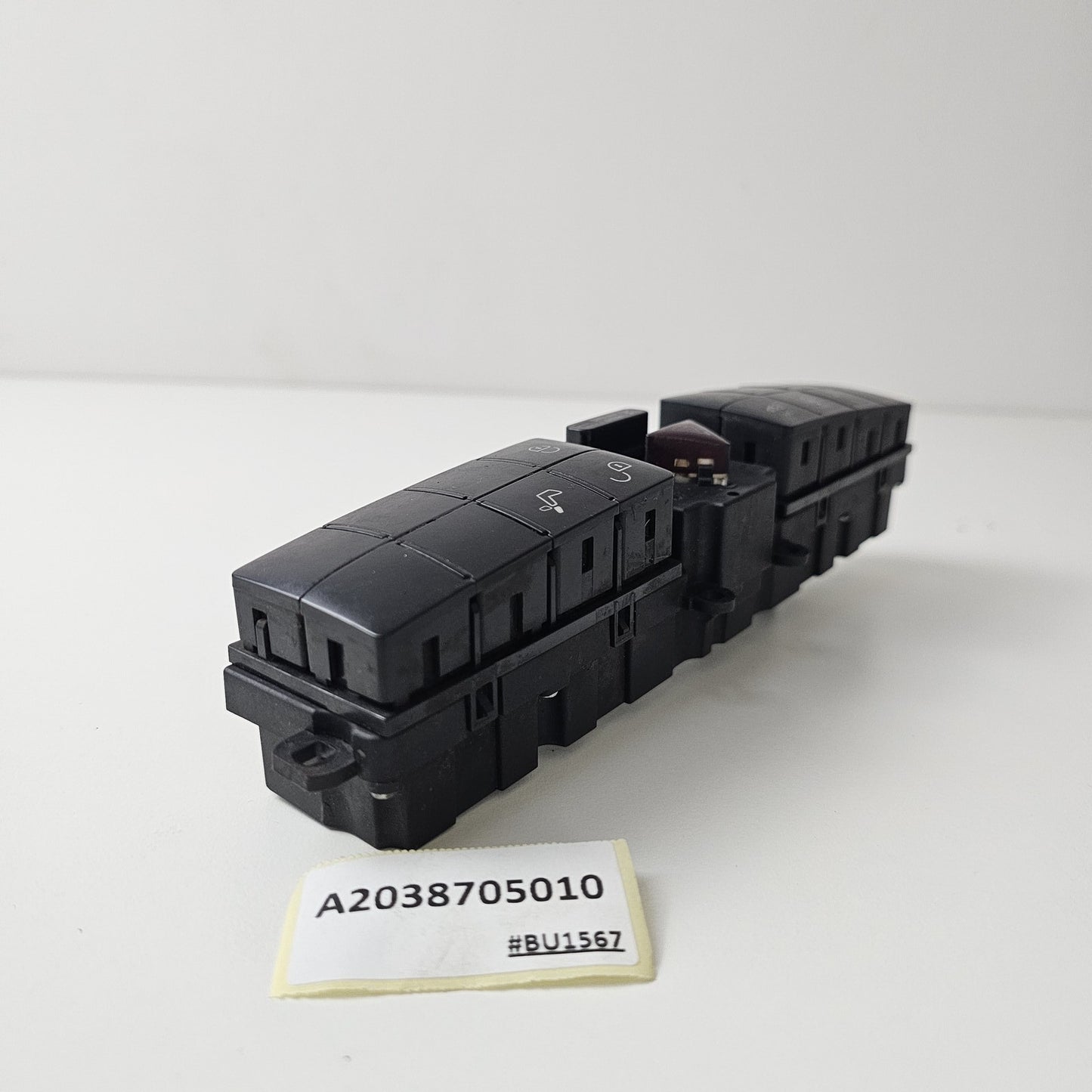Mercedes W203 C-Class Switch Block Parktronic & Rear Window Blind A2038705010
