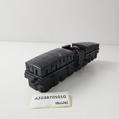 Mercedes W203 C-Class Switch Block Parktronic & Rear Window Blind A2038705010