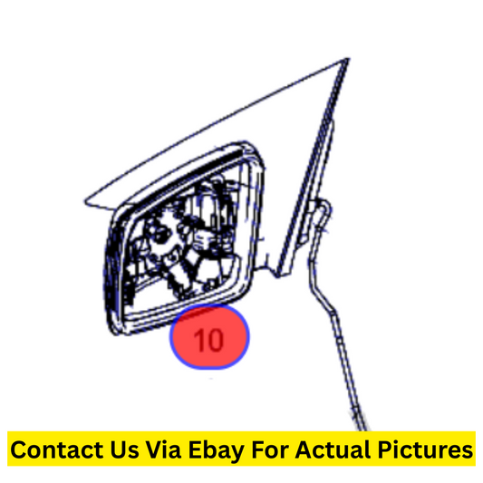 2014 Mercedes‑Benz CLA250 Right Mirror Frame Used OEM A1178100876