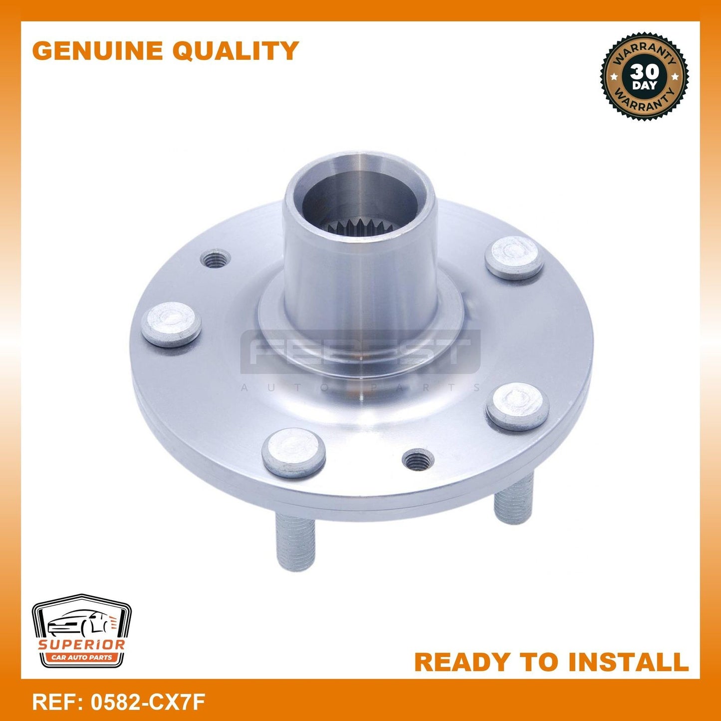 FEBEST 2007-2012 Mazda CX-7 Front Wheel Hub 0582-CX7F