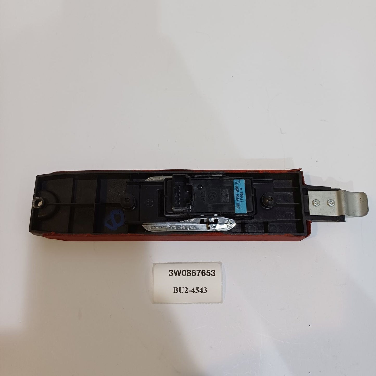 2007 Bentley Flying Spur Window Lifter Switch Cover 3W0867653