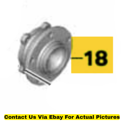 2012 Mini Cooper Countryman Rear Wheel Hub with Bearing Set Used OEM 33409813210