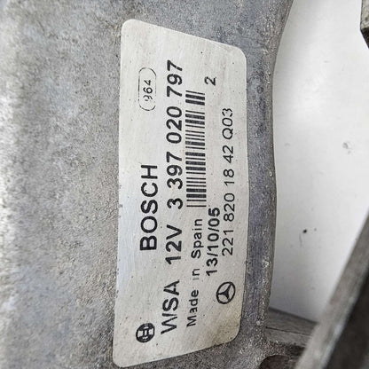 2007 Mercedes-Benz SLR Right Windshield Wiper Motor 2218201842
