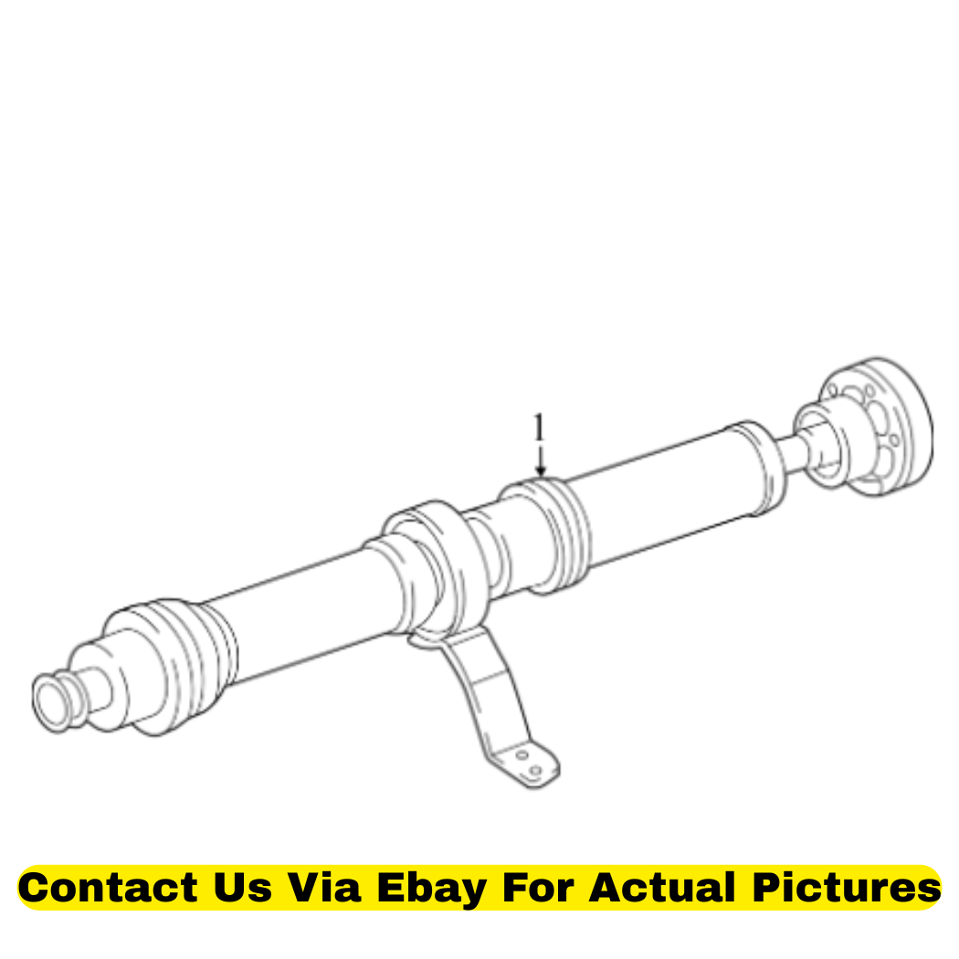 2016 Audi A6 Quattro Center Driveshaft Used OEM 4G0521101L
