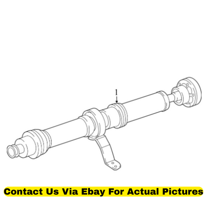 2016 Audi A6 Quattro Center Driveshaft Used OEM 4G0521101L