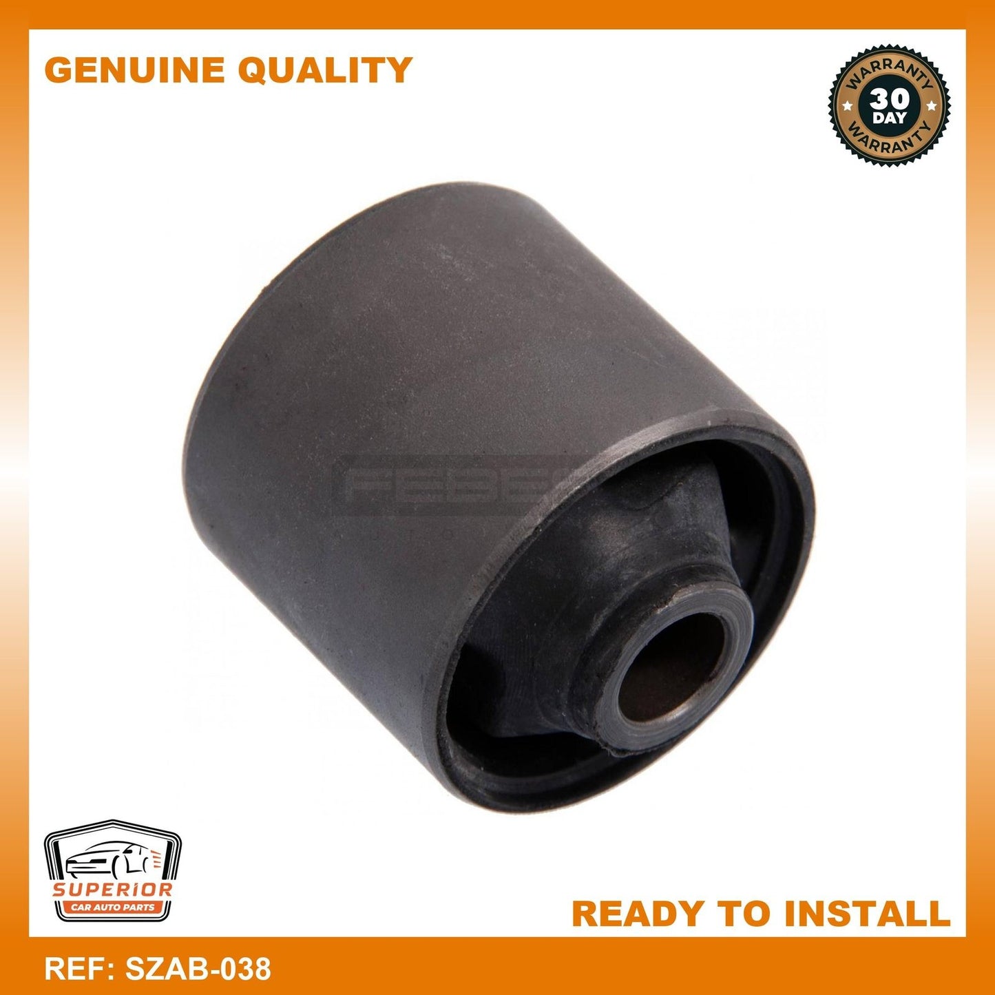 Febest 2002-2006 Suzuki Aerio Rear Trailing Rod Bushing SZAB-038