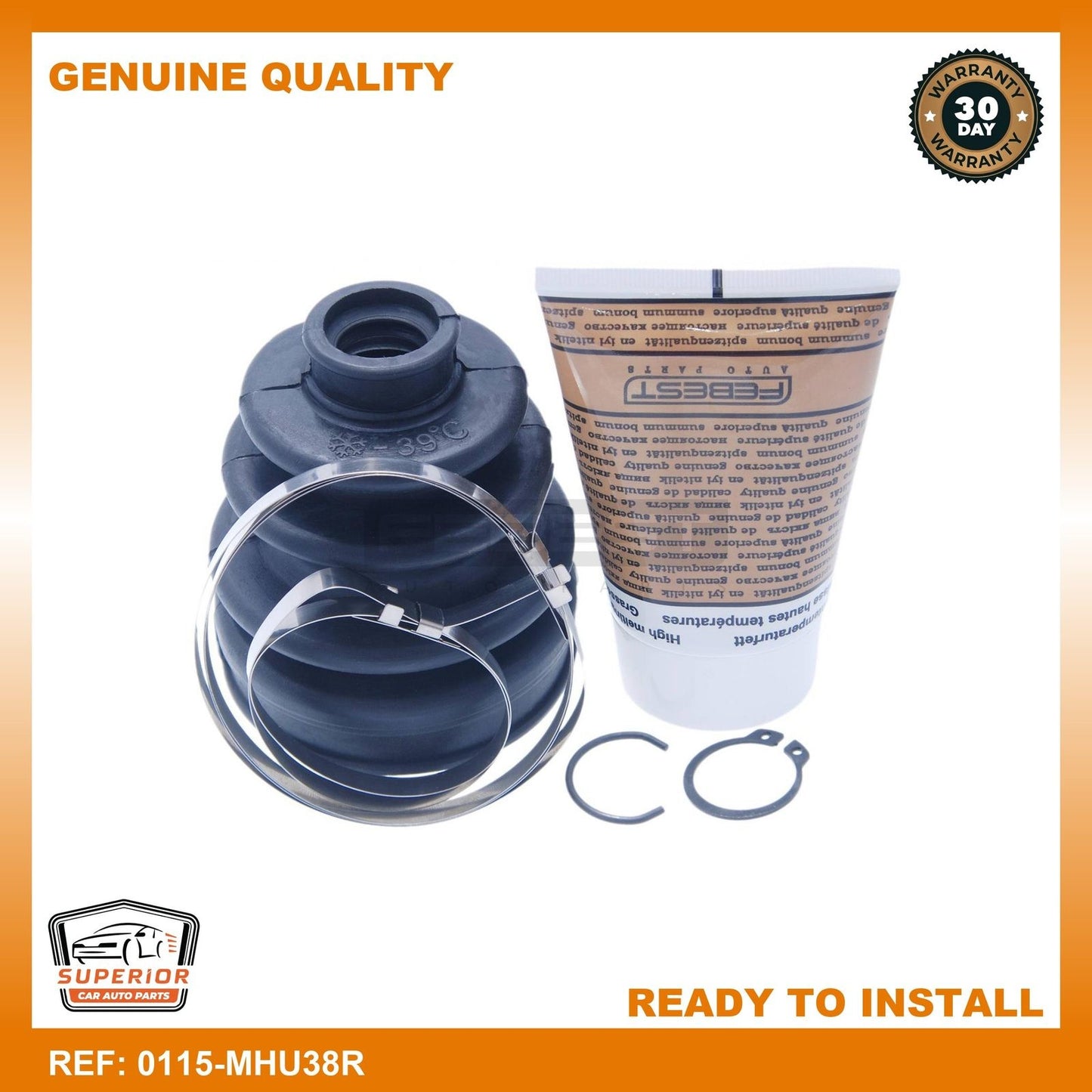 FEBEST DAIHATSU Boot Inner Cv Joint Kit 0115-MHU38R