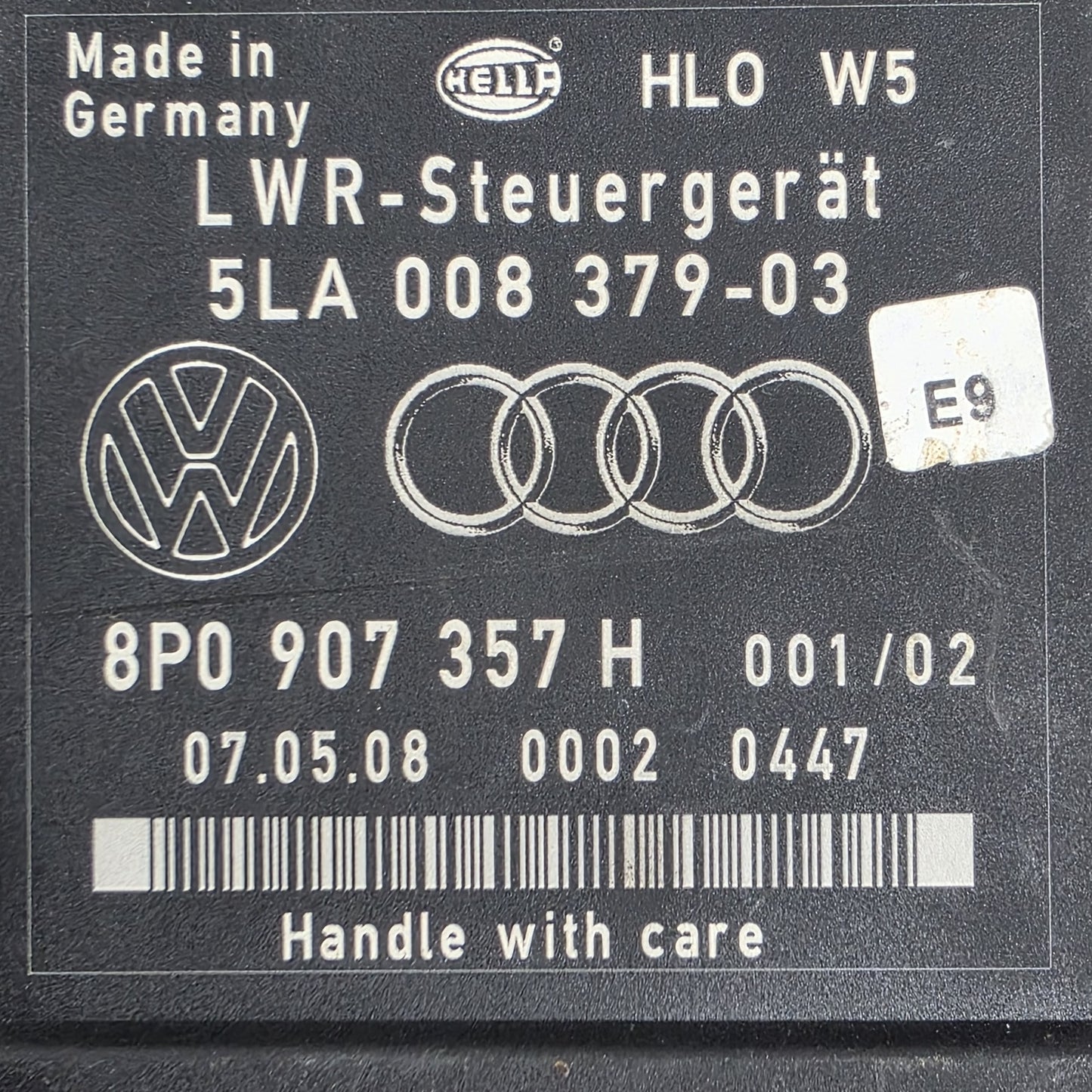 2005-2016 Audi TTS Headlight Range Control Unit Module 8P0907357H