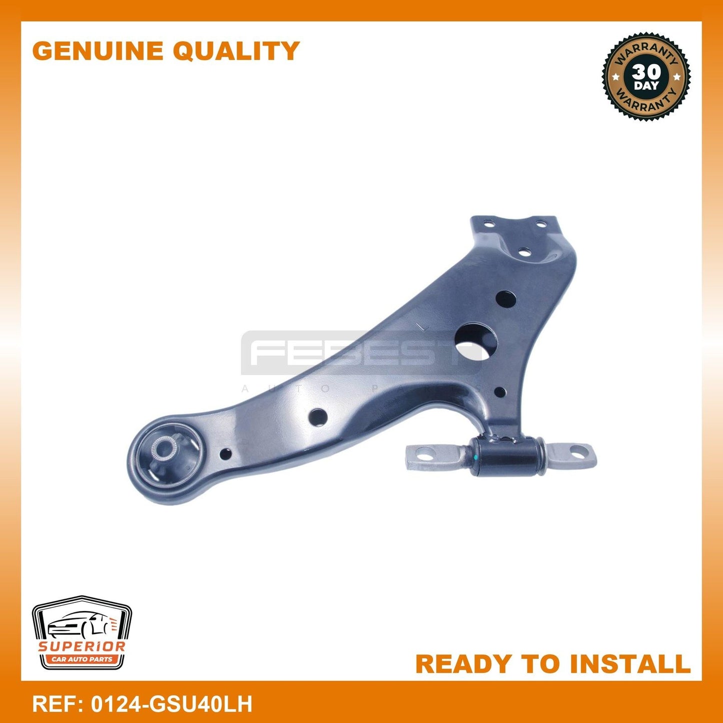 FEBEST 2008-2013 Toyota Highlander Suspension Arm 0124-GSU40LH