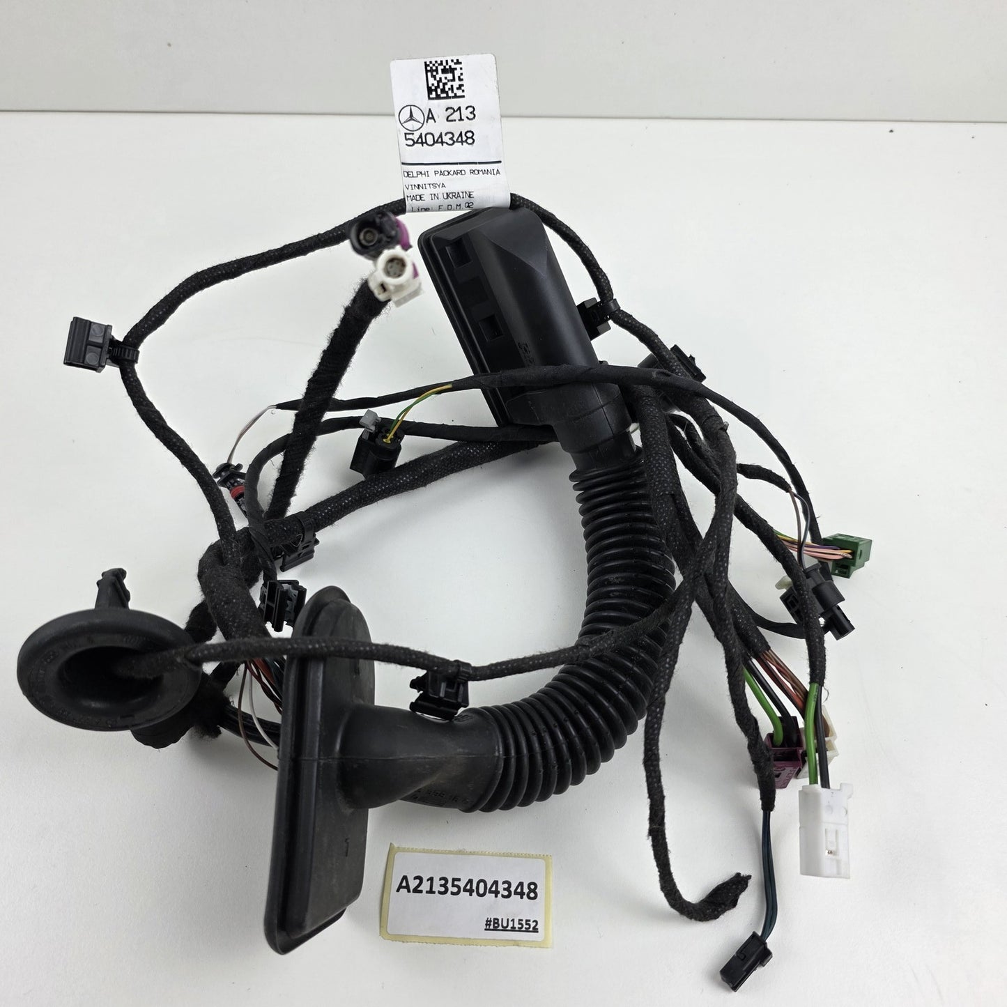 2017-2023 Mercedes-Benz E350 Electrical Wiring Harness Front Door A2135404348