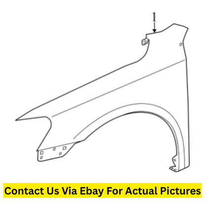 2014 Volkswagen Passat Fender Used OEM 561821021