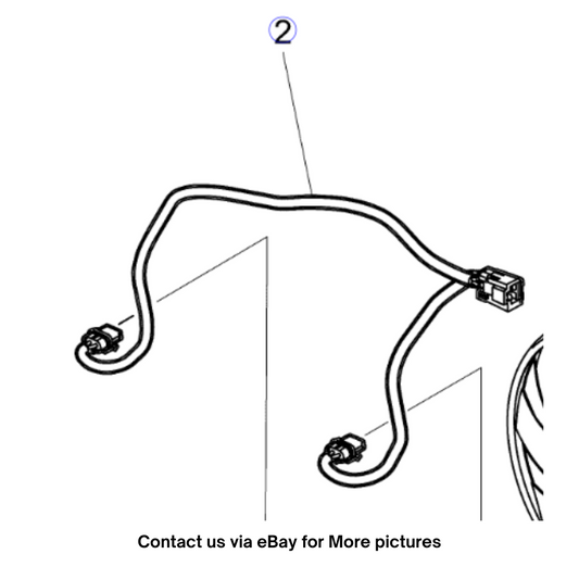 2009 Chevrolet  Lumina S Cooling Fan Wiring Harness Used OEM 92191941