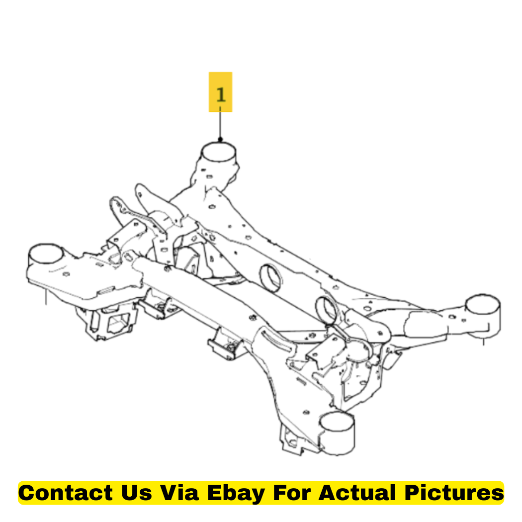 2018 Jaguar F‑Pace Suspension Subframe Used OEM T4A18057