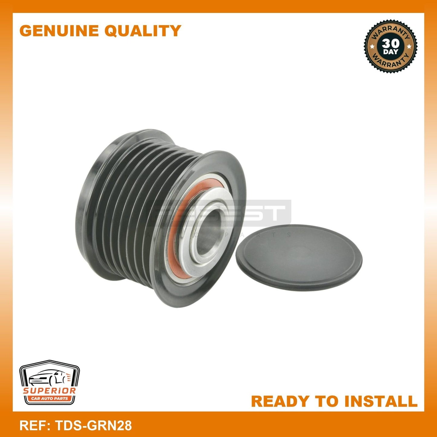 FEBEST 2007 Toyota Land Cruiser Alternator Pulley TDS-GRN28