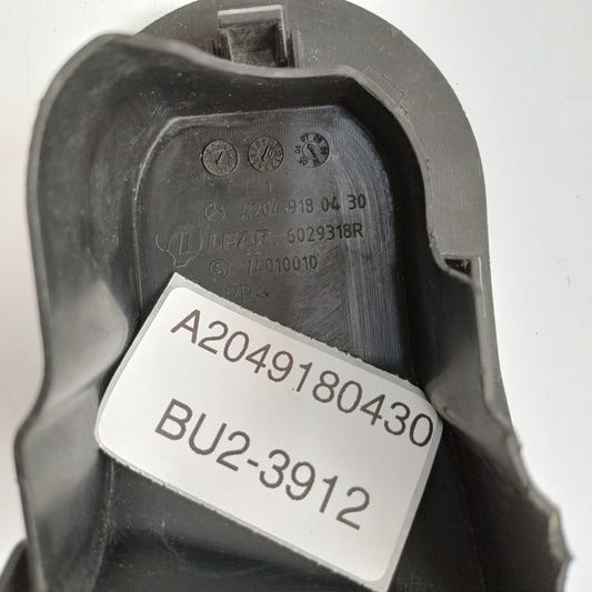 2004-2015 Mercedes-Benz W204 Front Right Seat Belt Bolt Cover Trim A2049180430