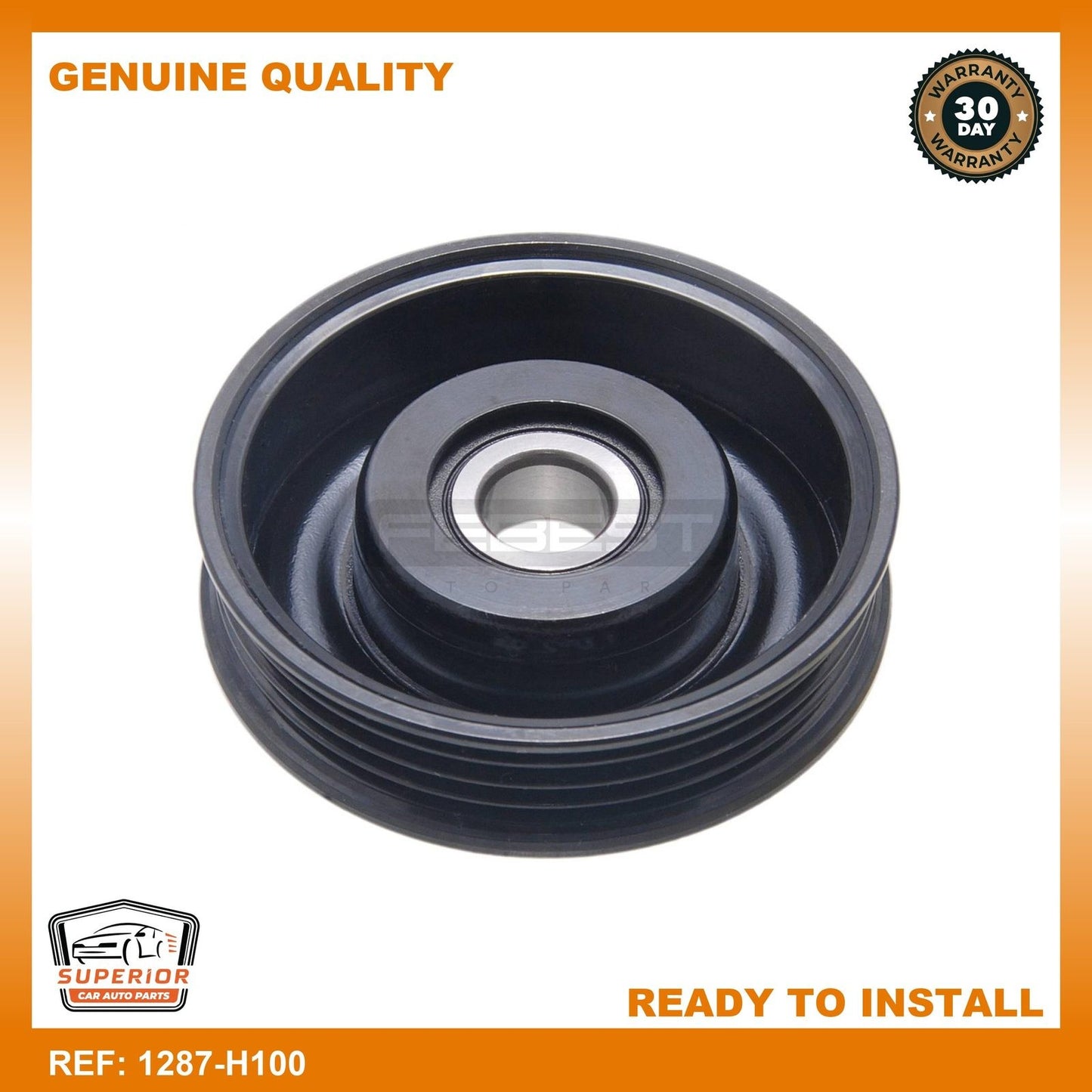 Febest 1994-1997 Kia Sephia Tensioner Pulley 1287-H100