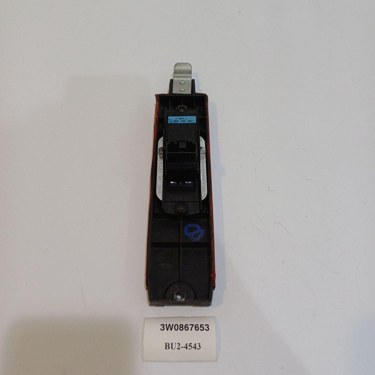 2007 Bentley Flying Spur Window Lifter Switch Cover 3W0867653