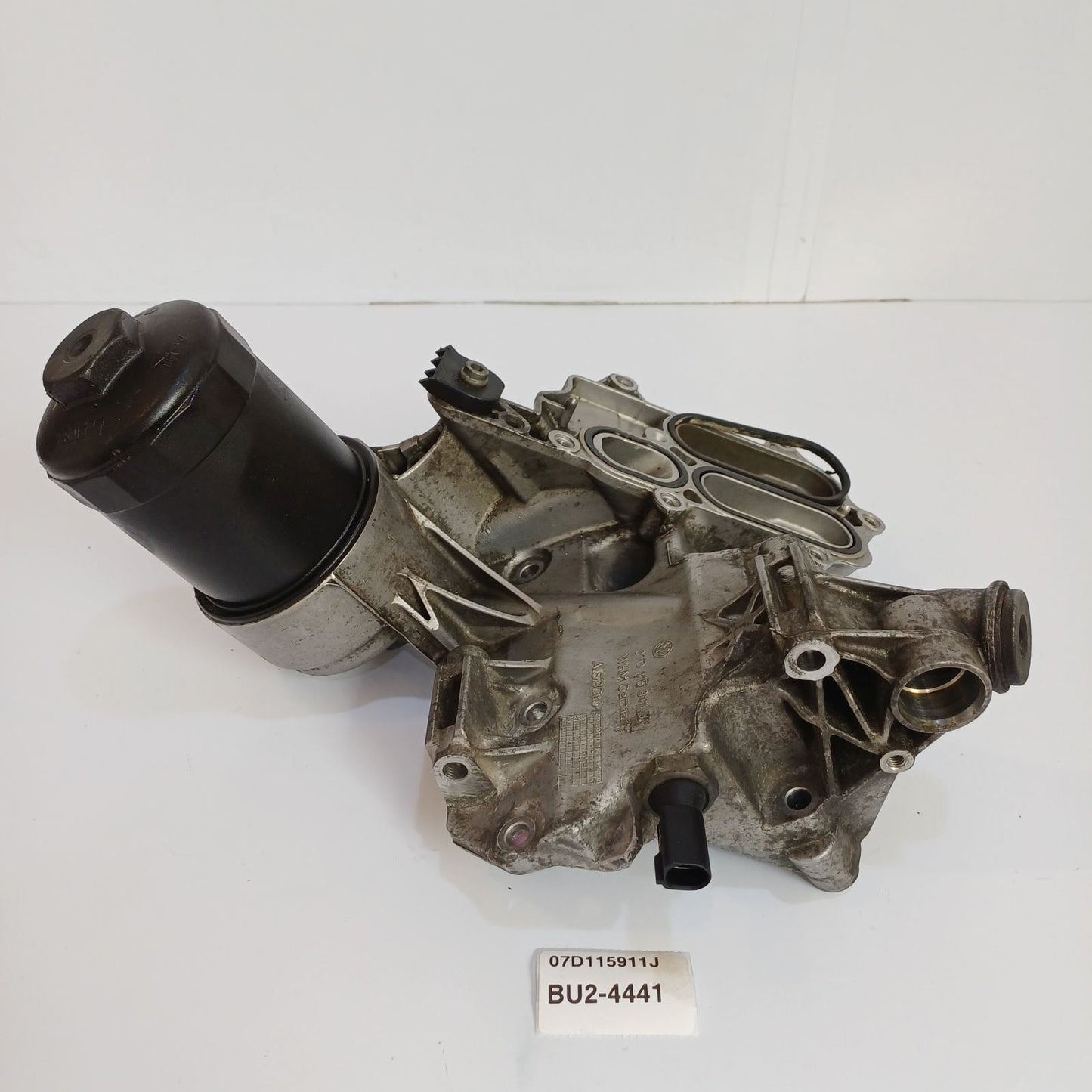 2003-2013 Bentley Continental GT Oil Filter Housing + Oil Cooler 07D115911J