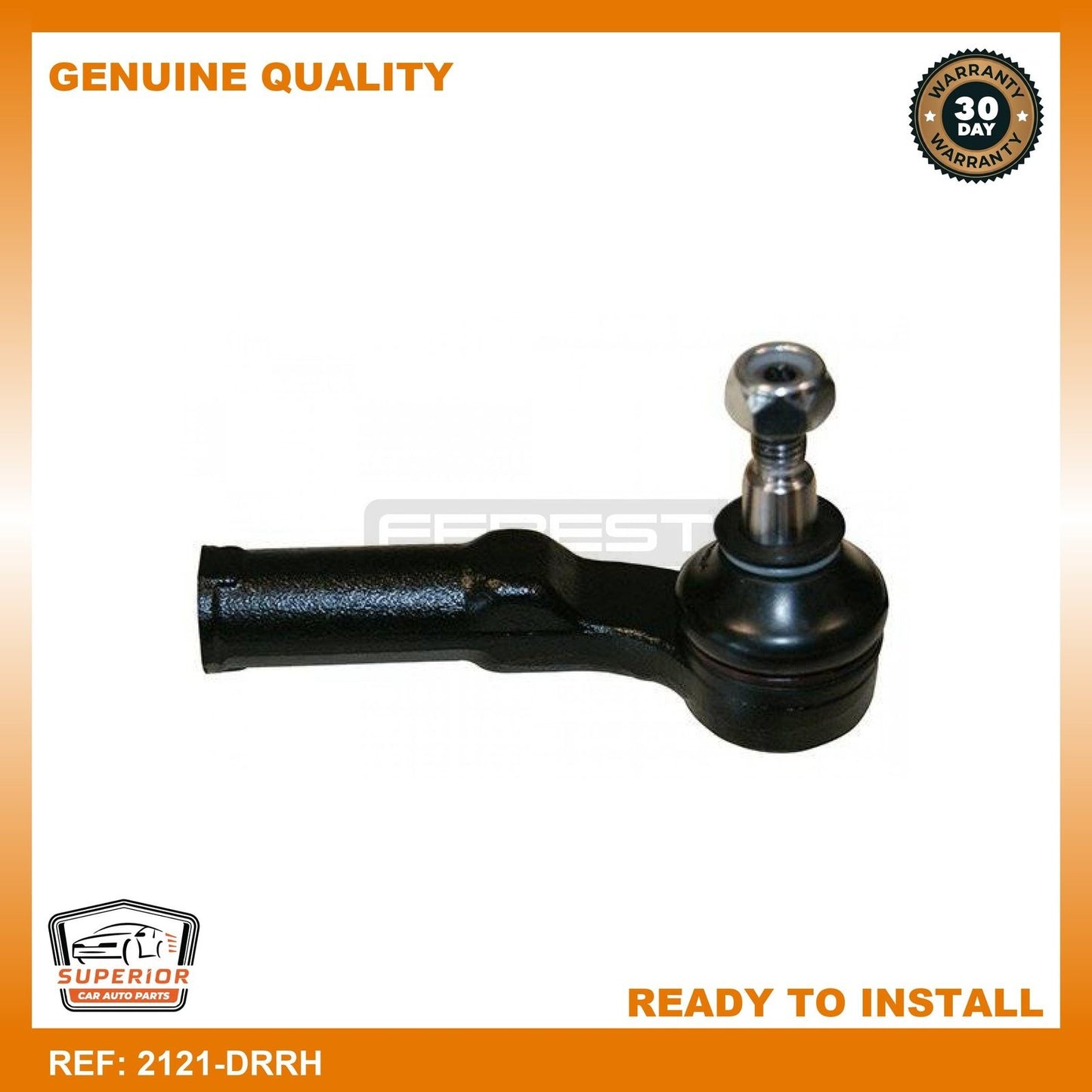 Febest 2014 Ford Transit Connect Steering Tie Rod End Right 2121-DRRH