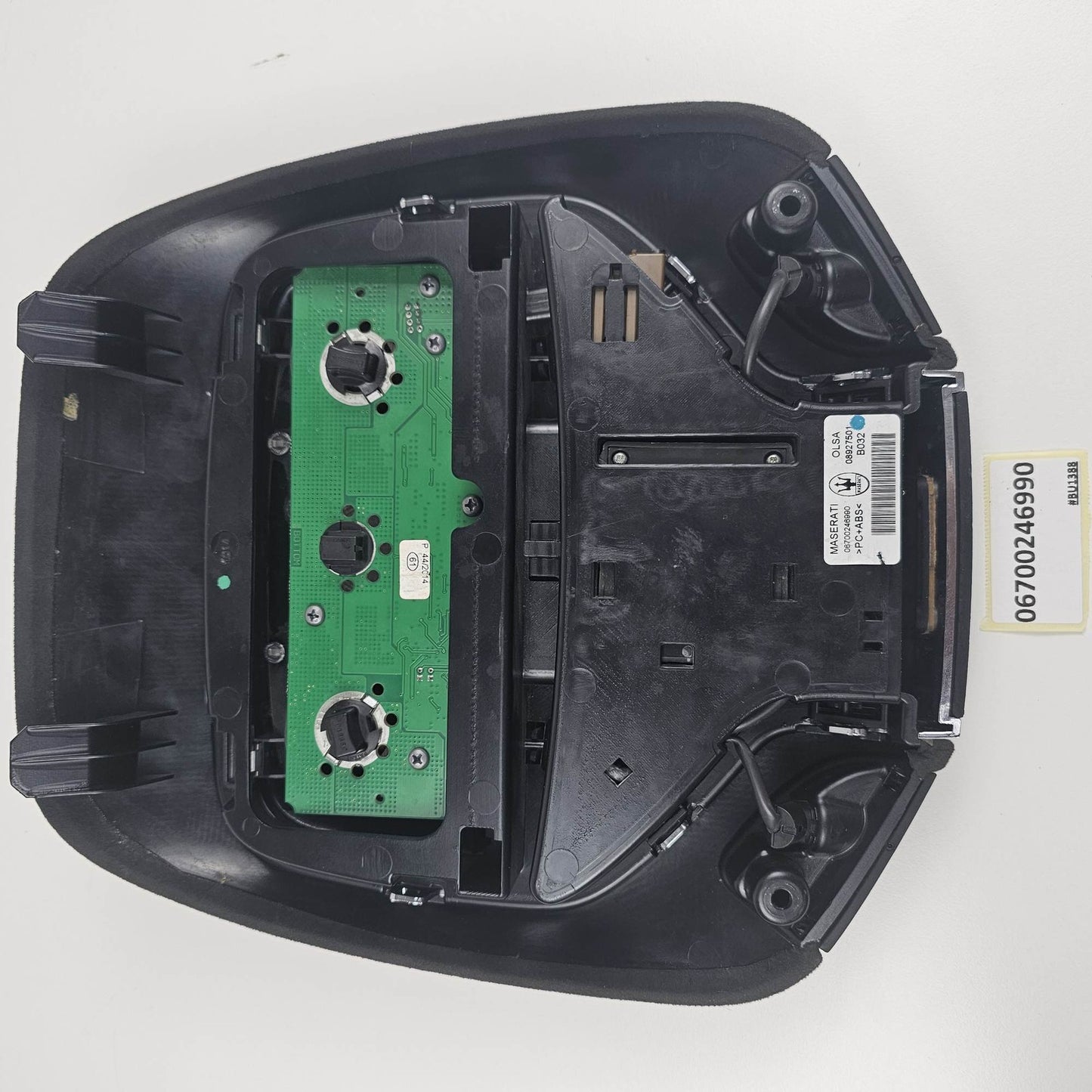 2015 Maserati Quattroporte VI Dome Light Sunroof Control Module 06700246990