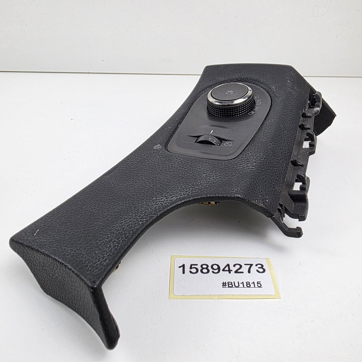2010-2016 Cadillac SRX Front Dash Headlight Control Switch Trim 15894273