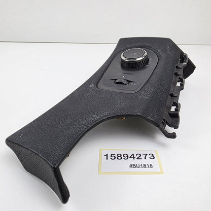 2010-2016 Cadillac SRX Front Dash Headlight Control Switch Trim 15894273