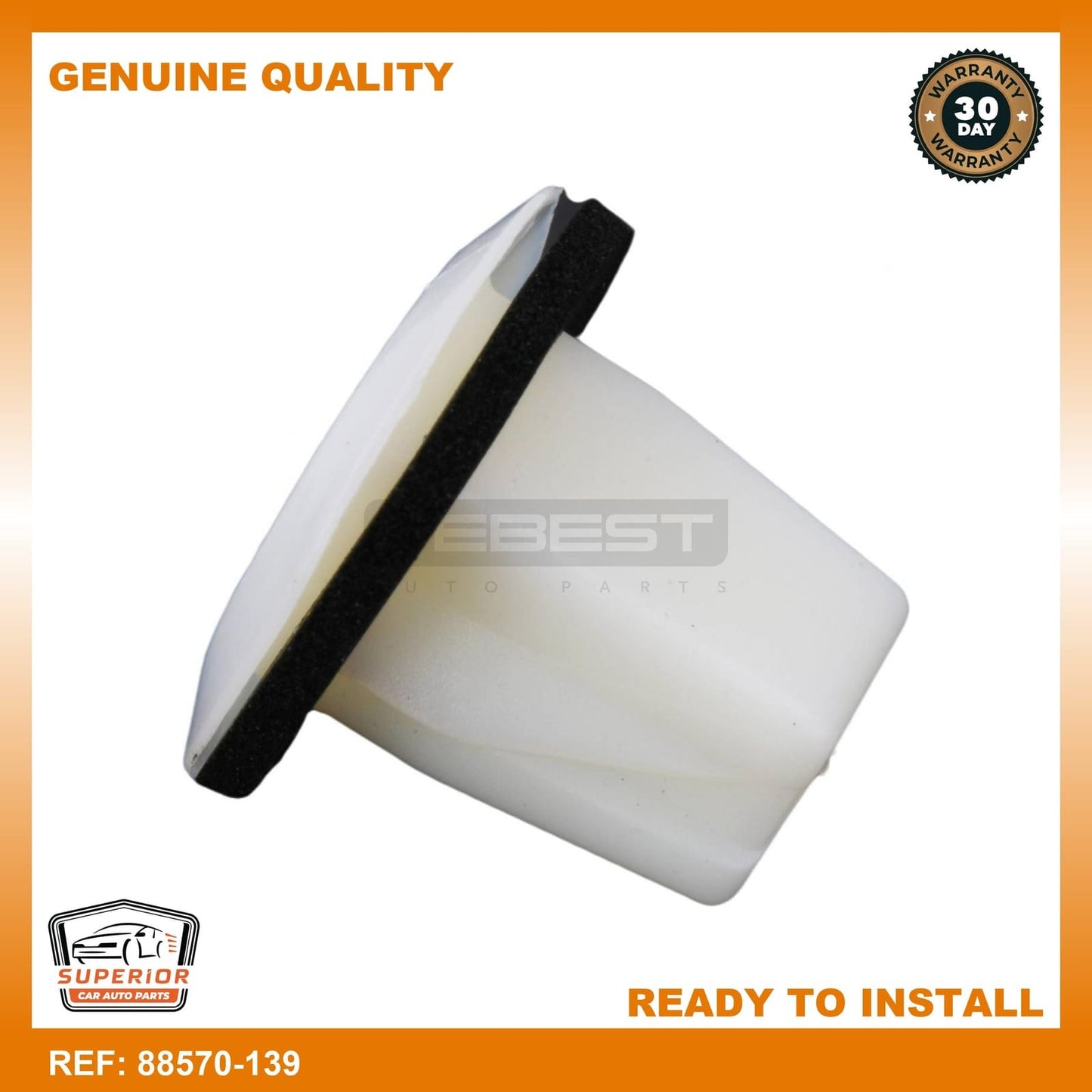 FEBEST 2011-2014 Mazda 2 Retainer Clip 88570-139