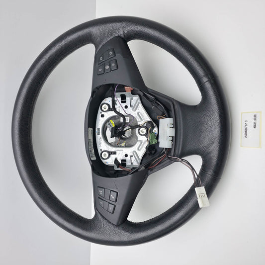 2007-2013 BMW X5 Steering Wheel Leather Black 240687610