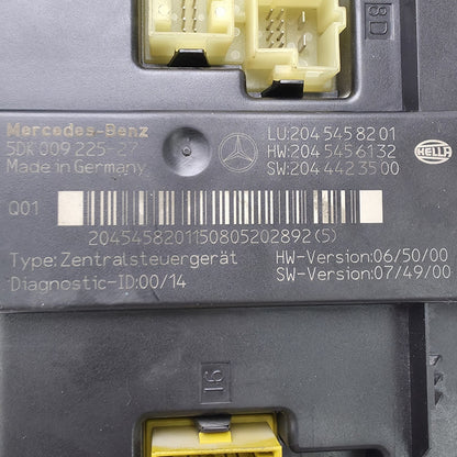 2008-2011 Mercedes-Benz C350 Rear SAM Module Fuse Box Relay 2045458201