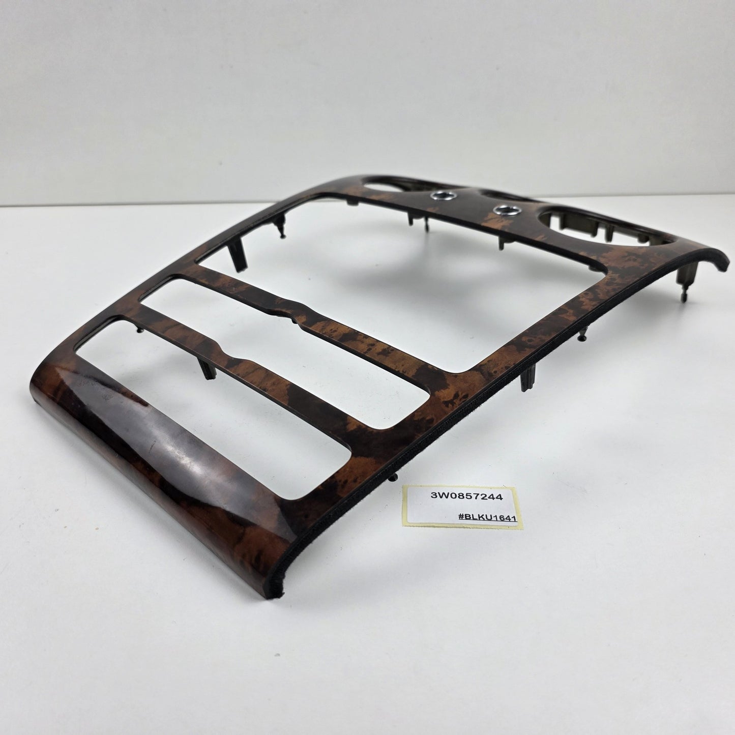 2004-2011 Bentley Continental Flying Spur Center Dash Wood Trim Panel 3W0857244