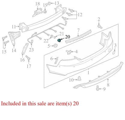 2012 Audi A7 Quattro Parking Aid Sensor Used OEM 1S0919275D